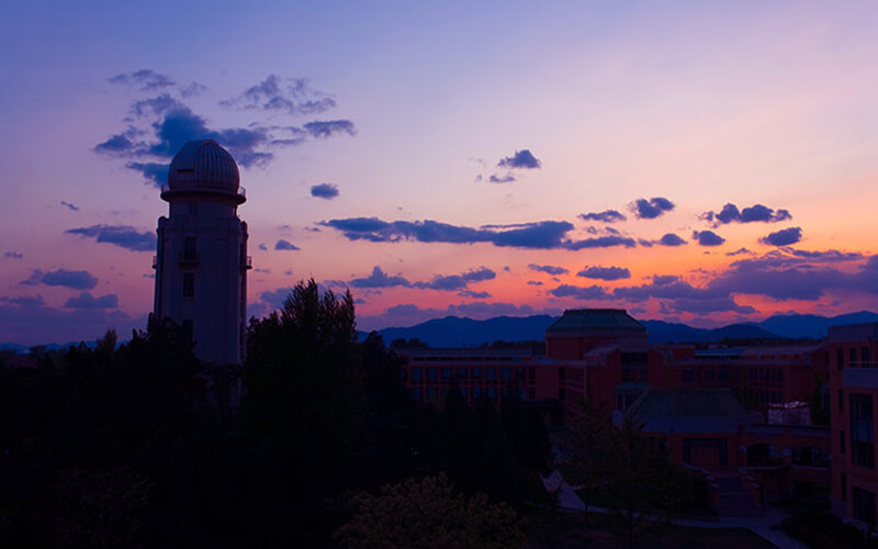 清华大学校园风景